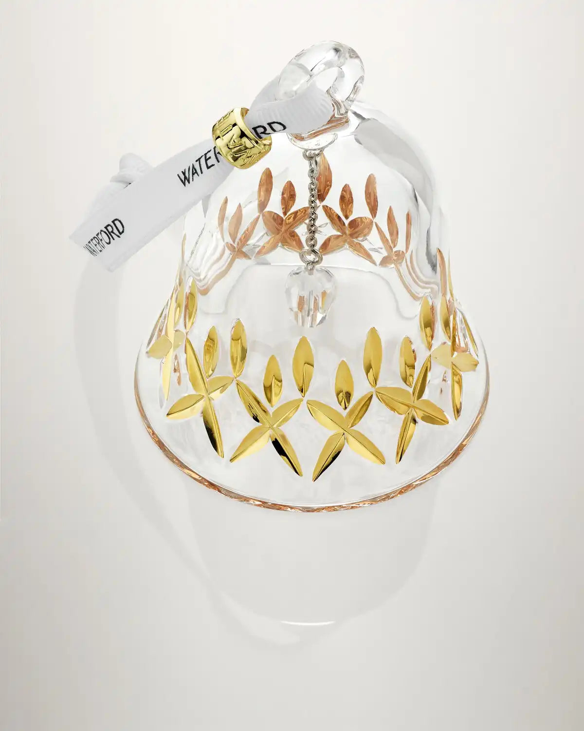 Christmas Lismore Bell Ornament Gilded