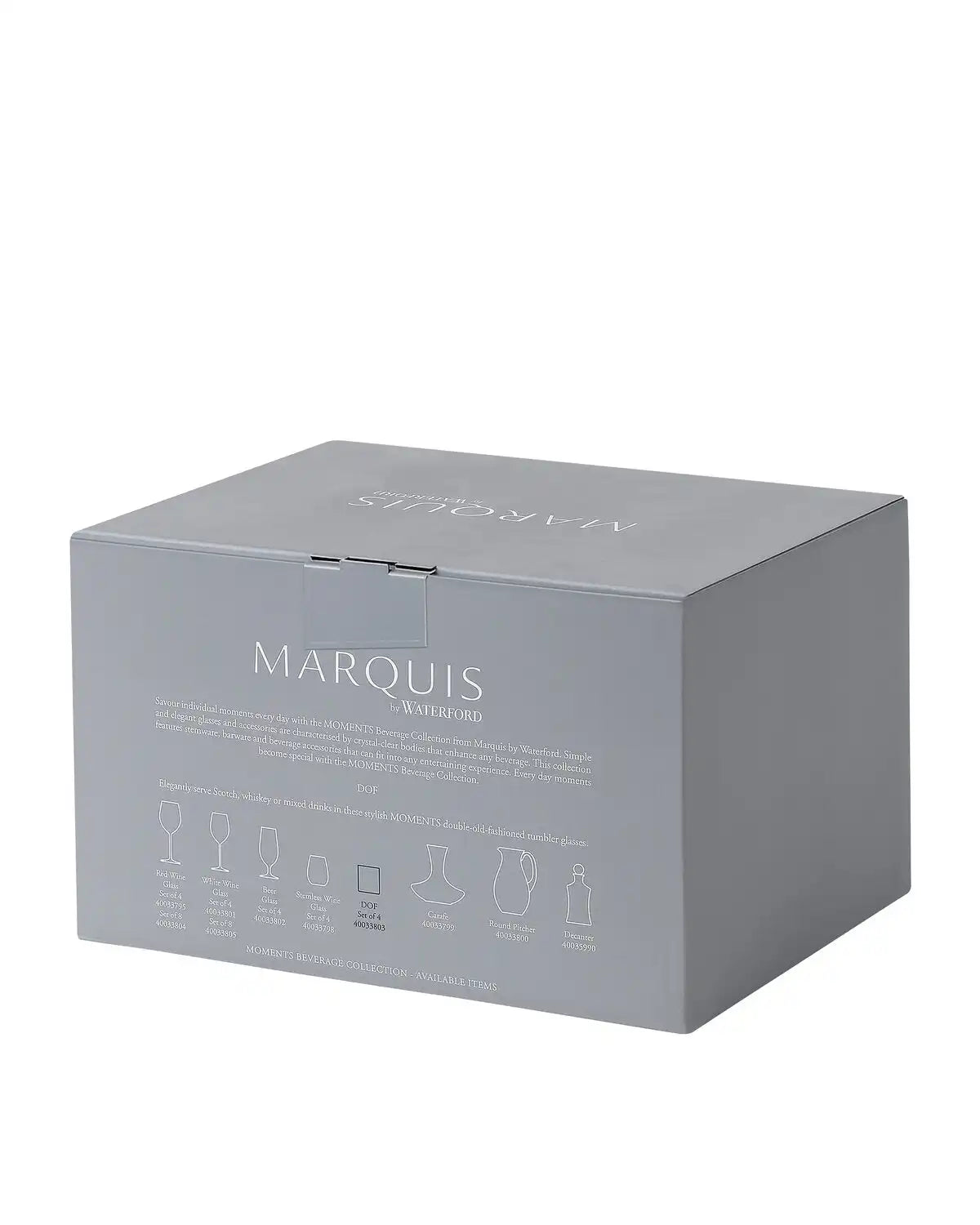 Marquis Moments Double Old Fashioned, Set of 4