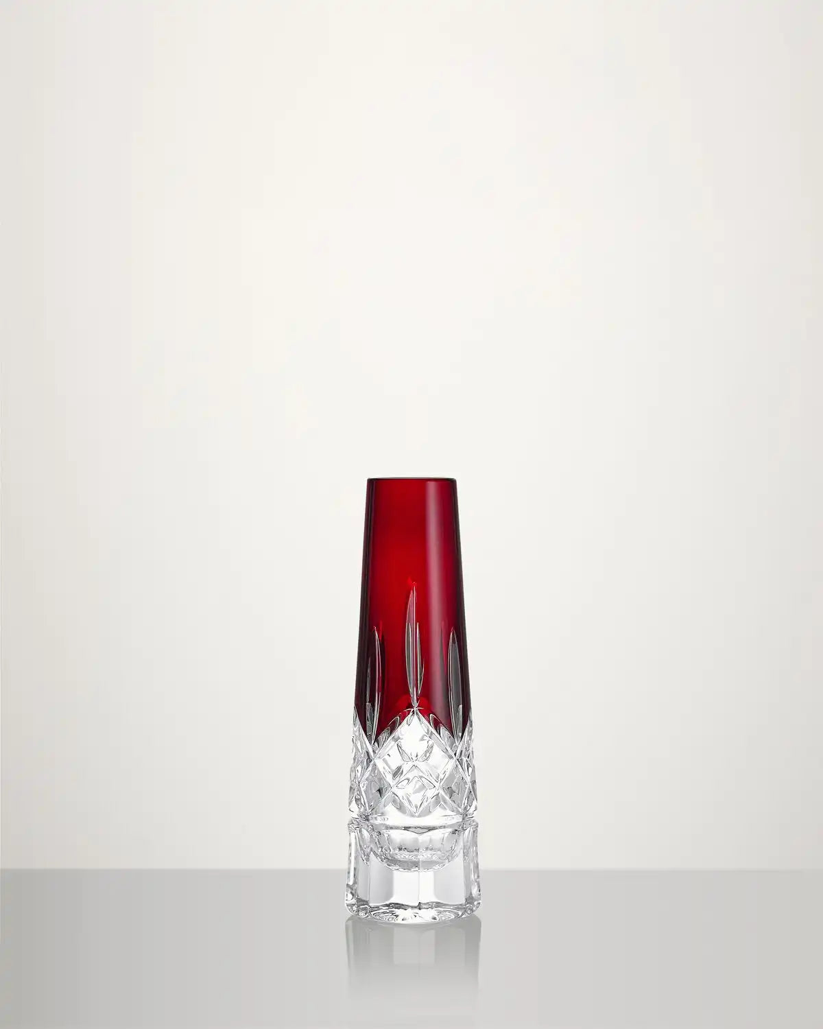 Lismore Red Bud Vase