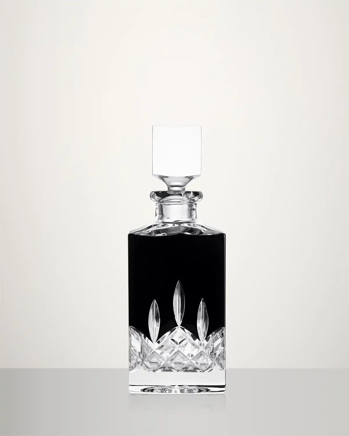 Lismore Black Square Decanter