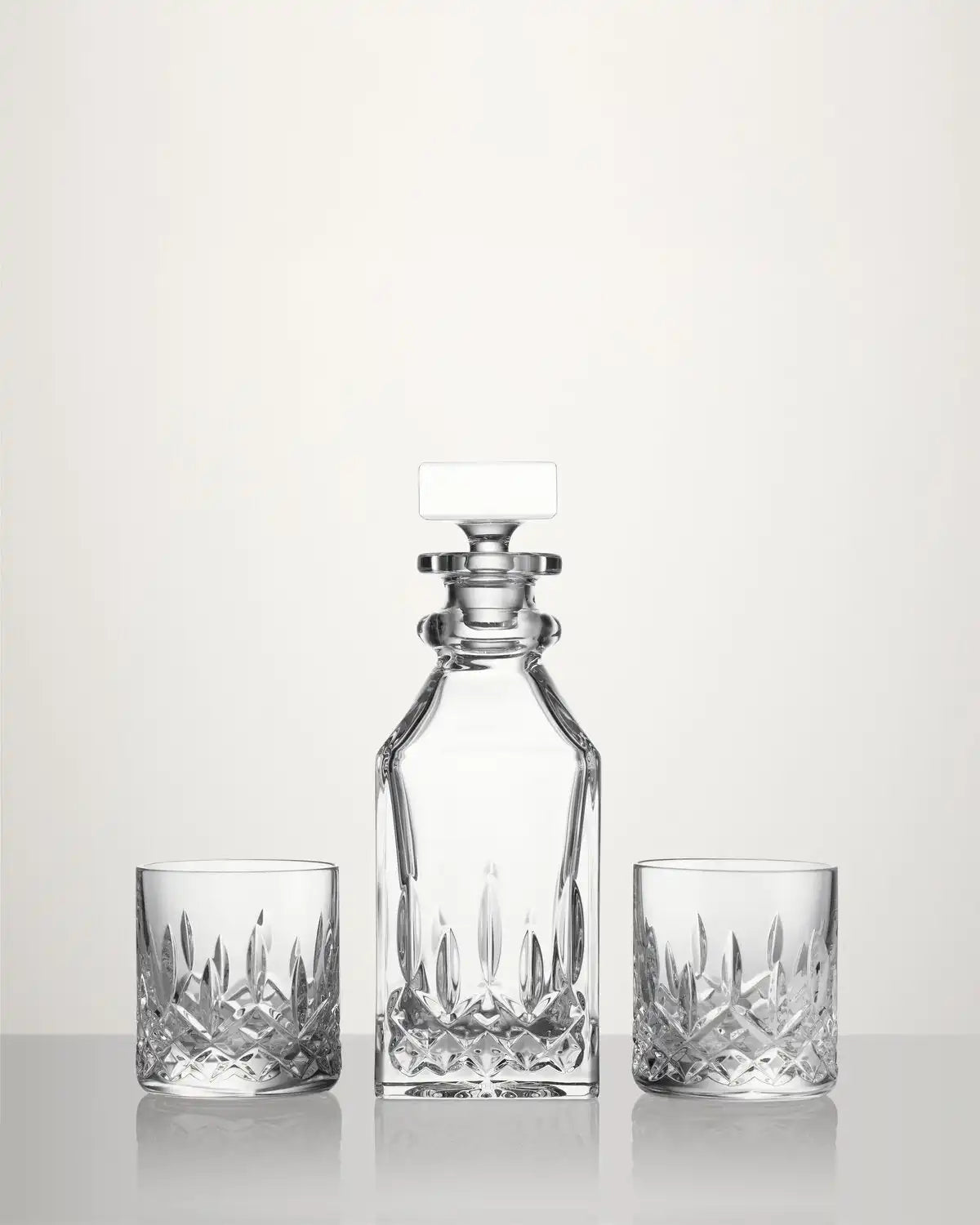 Lismore Connoisseur Square Decanter and Tumbler, Set of 2