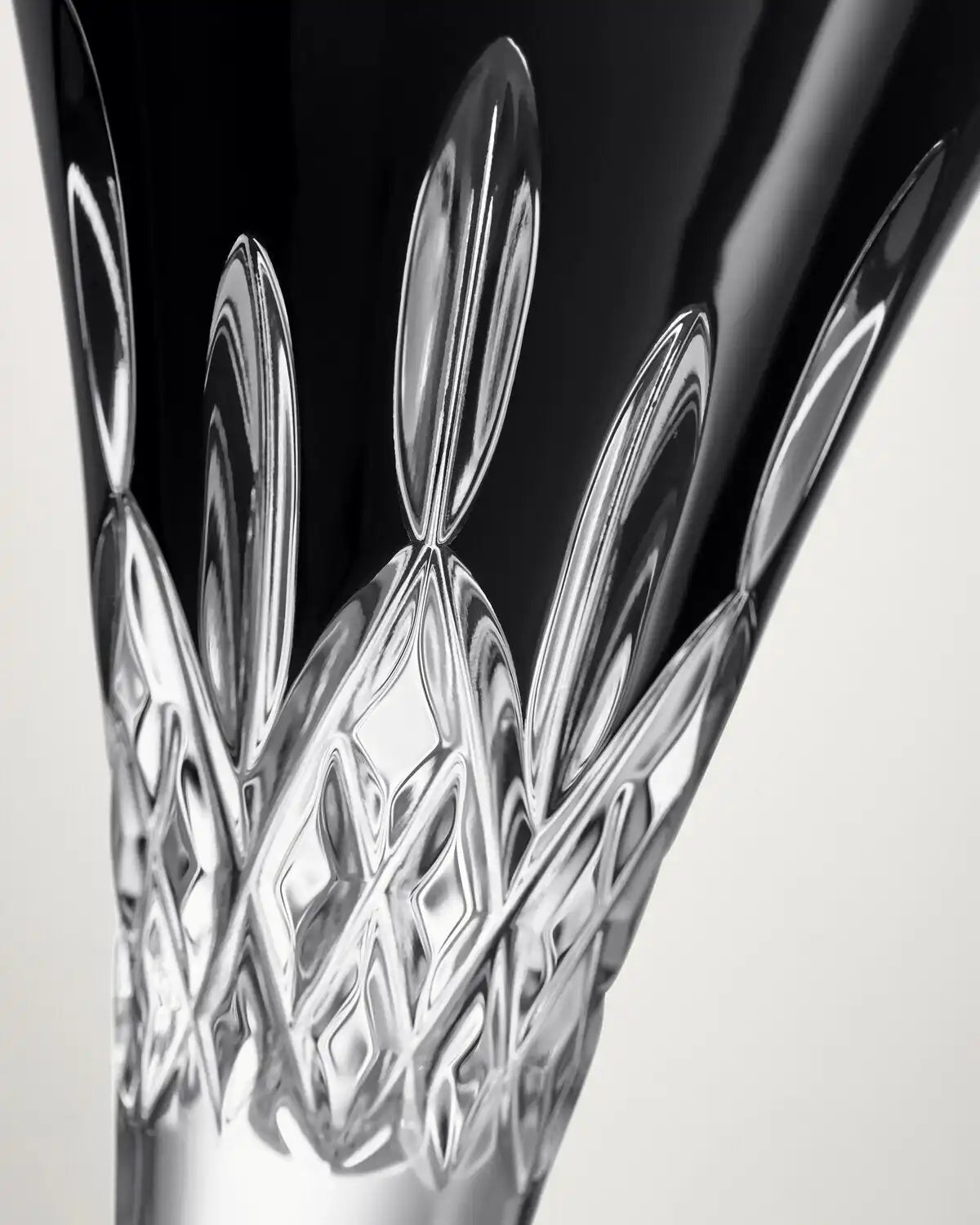 Lismore Black Flute, Set of 2