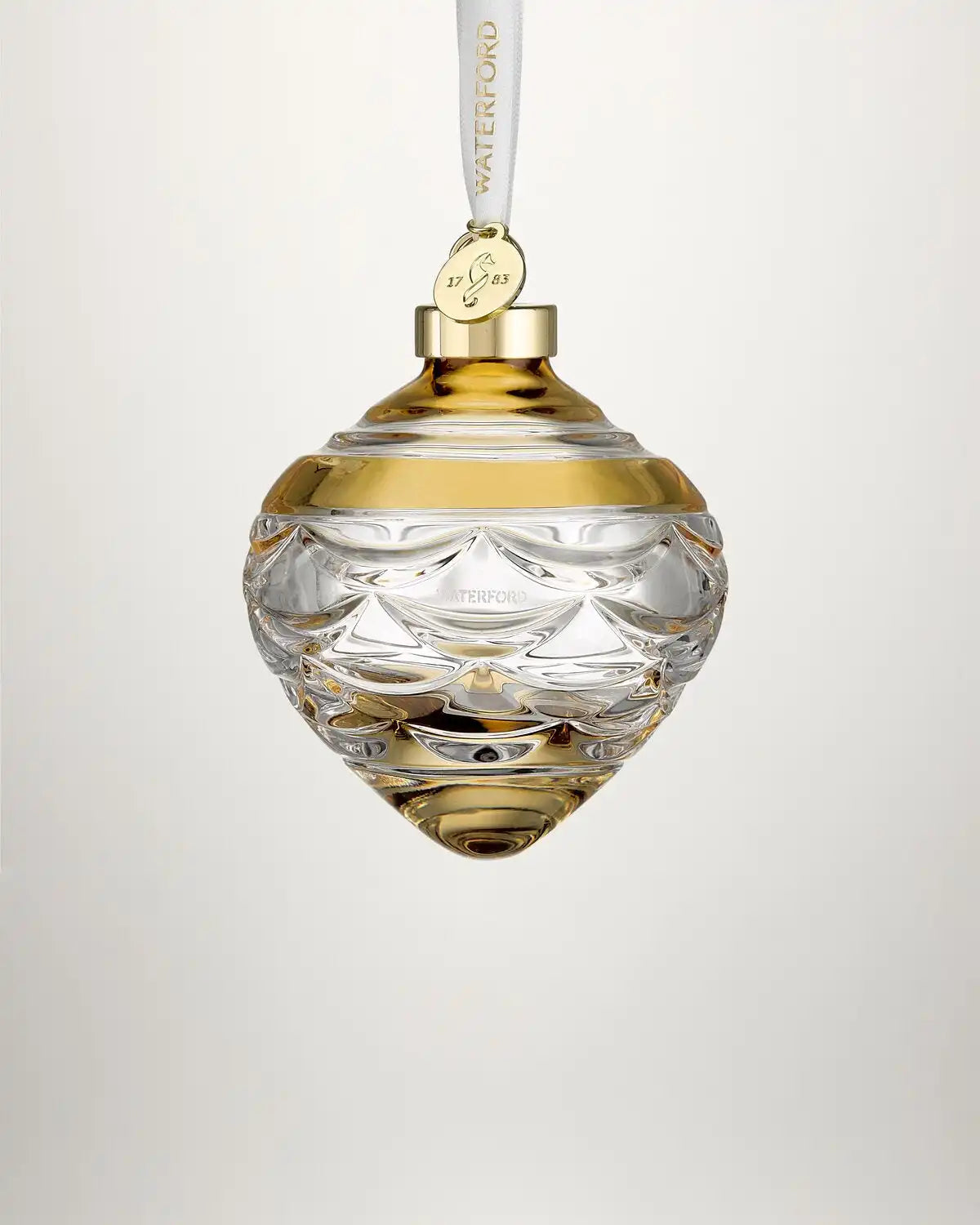 Christmas Winter Wonders Pinecone Bauble Gold