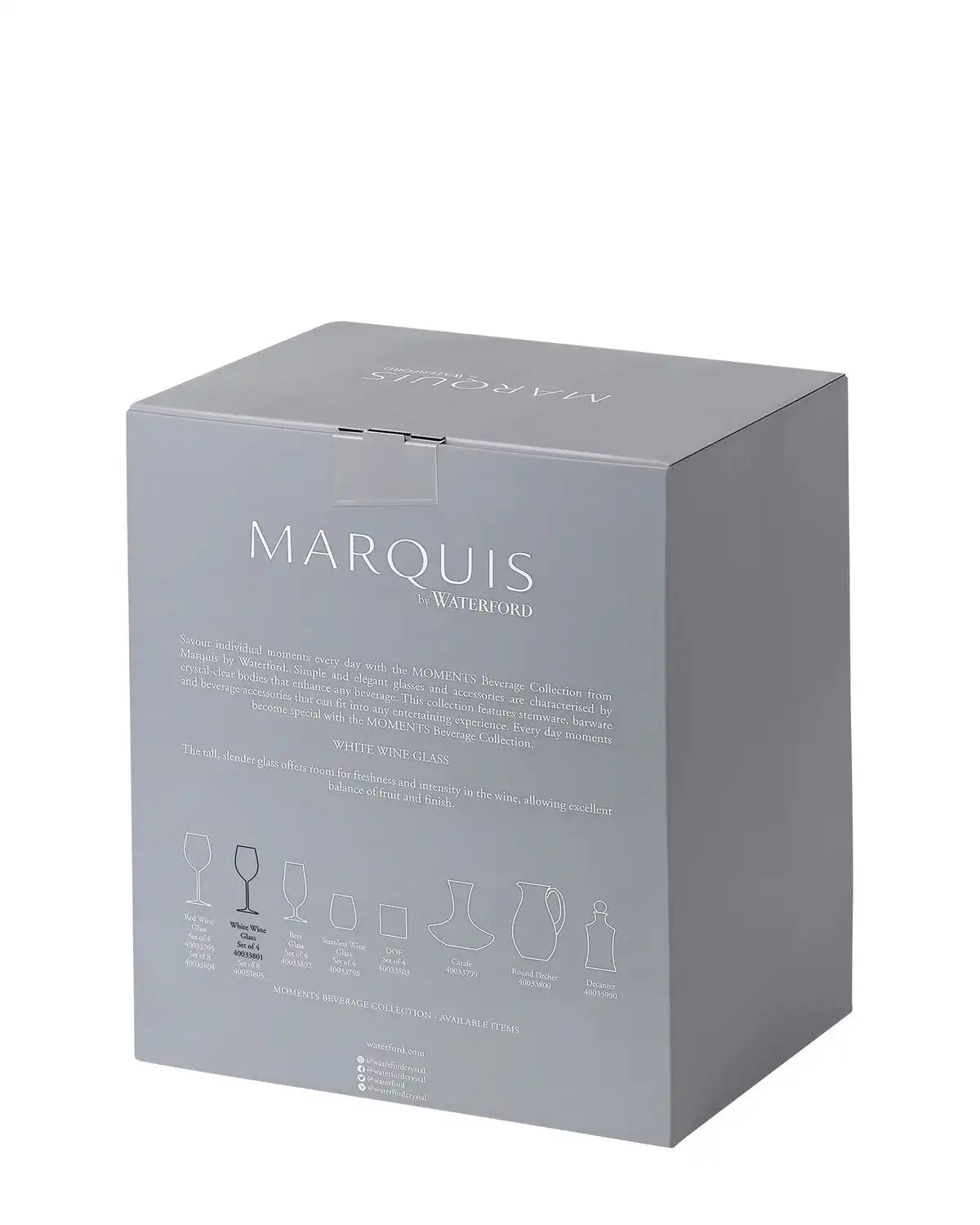 Marquis Moments White Wine, Set of 4