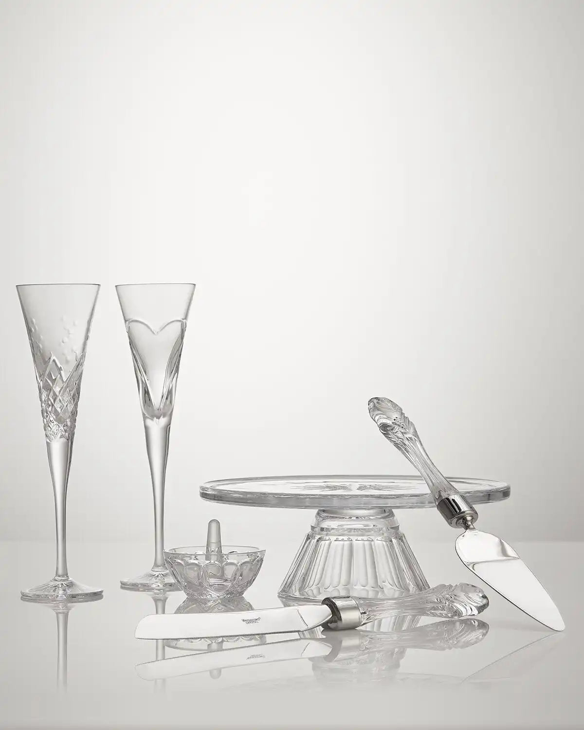Wedding Stainless Cake Knife & Server