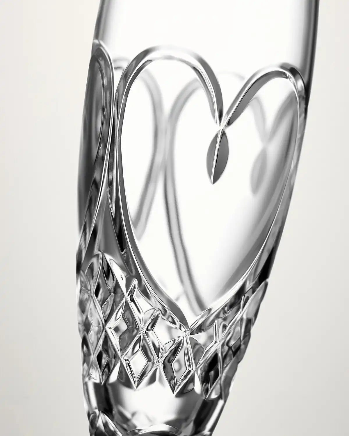 Waterford Love True Love Flute, Set of 2