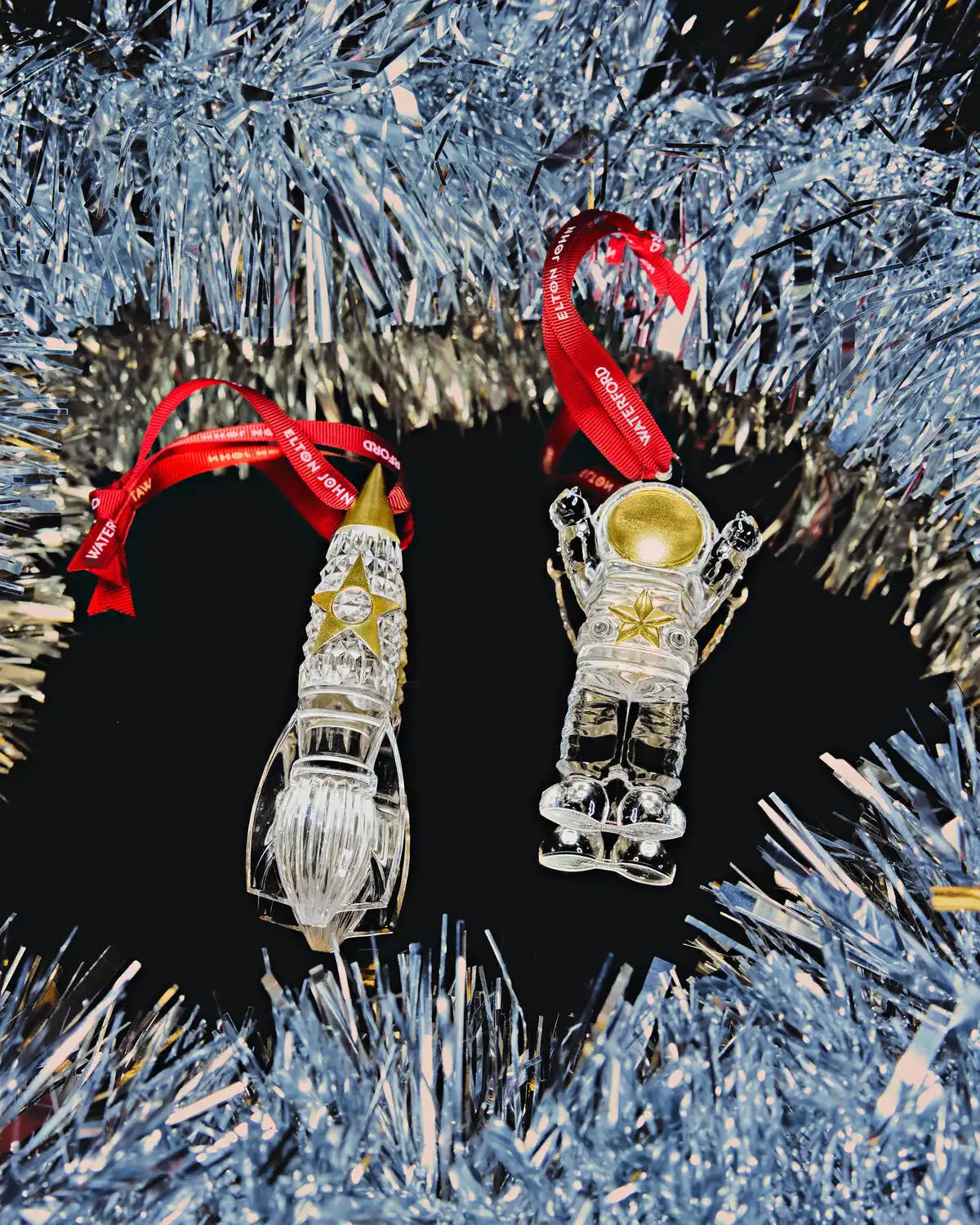 Christmas Elton John Rocket Ornament