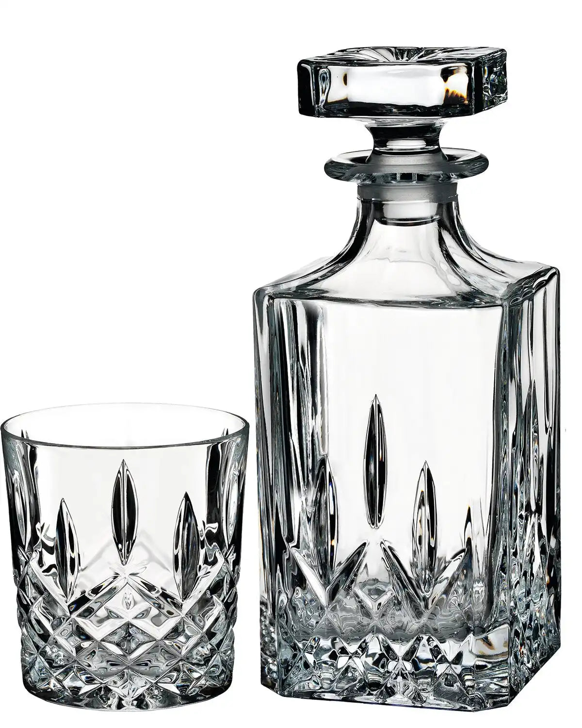 Marquis Markham Double Old Fashioned, Set of 2 & Square Decanter