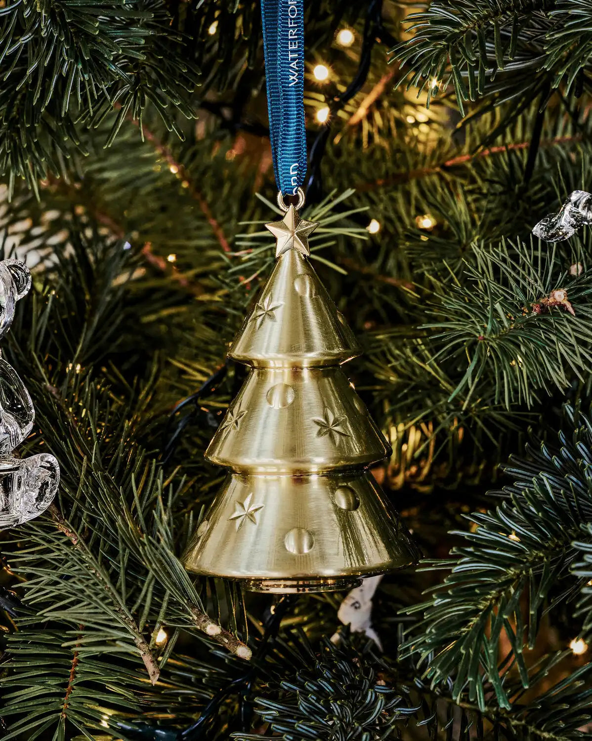 Christmas Tree Golden Ornament