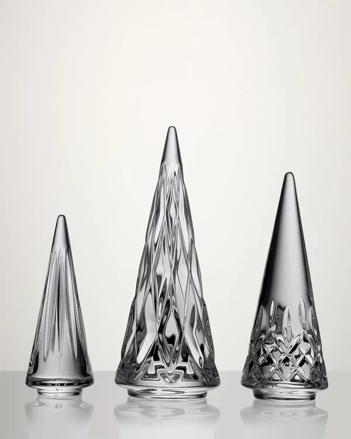 Christmas Standing Trees, Set of 3