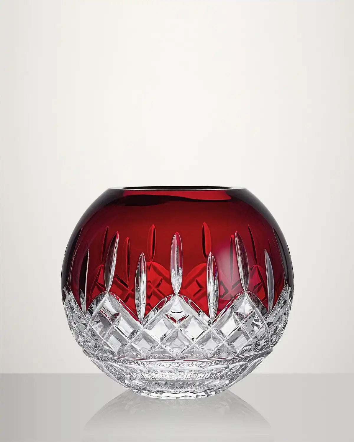 Lismore Red Rose Bowl