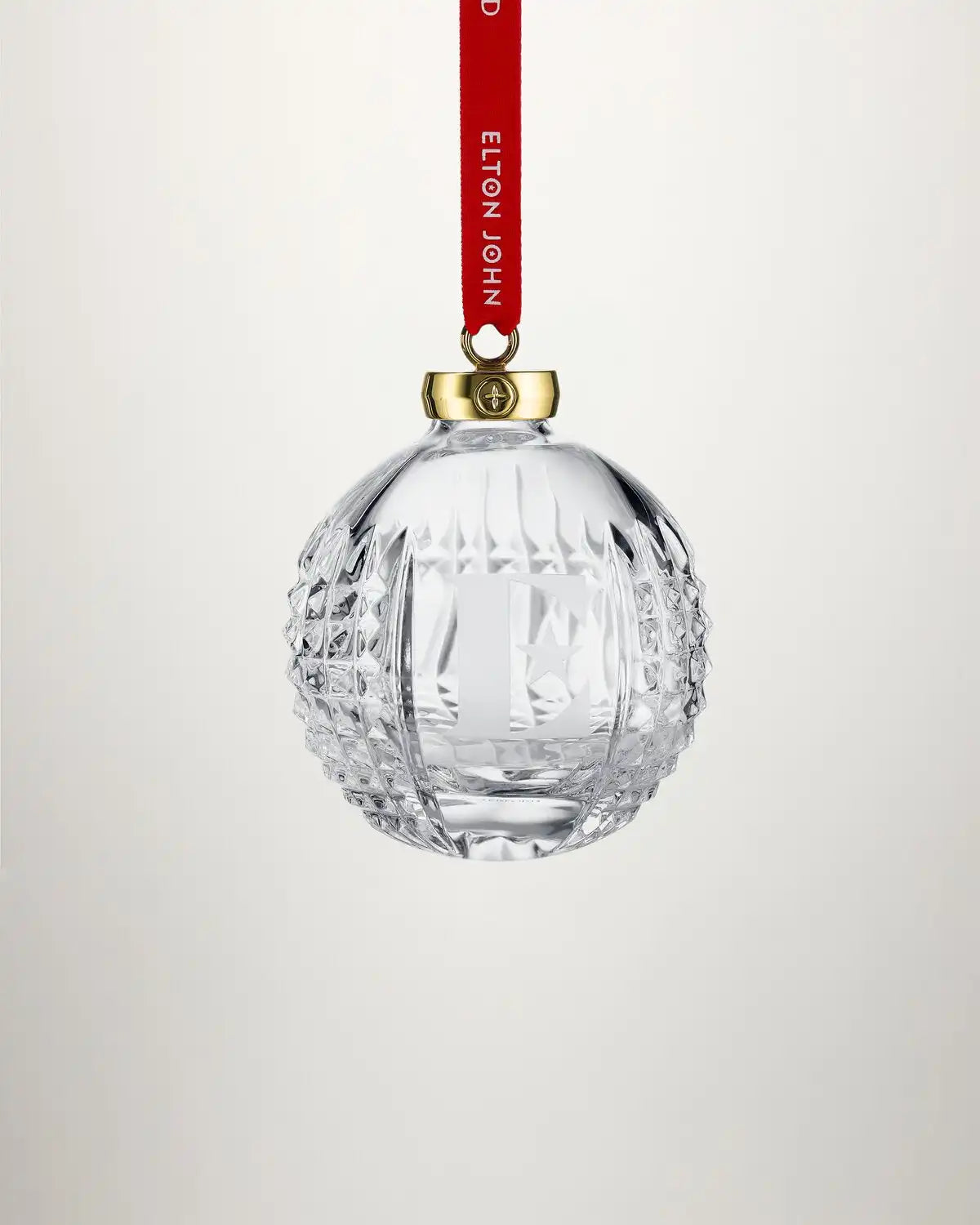 Christmas Elton John E Icon Bauble Ornament