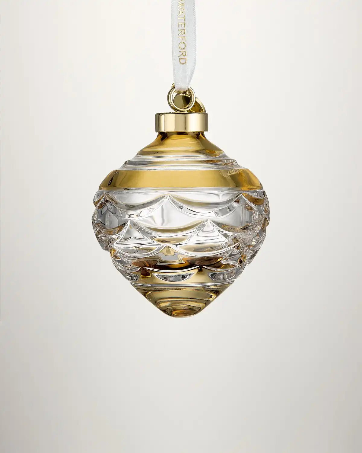 Christmas Winter Wonders Pinecone Bauble Gold