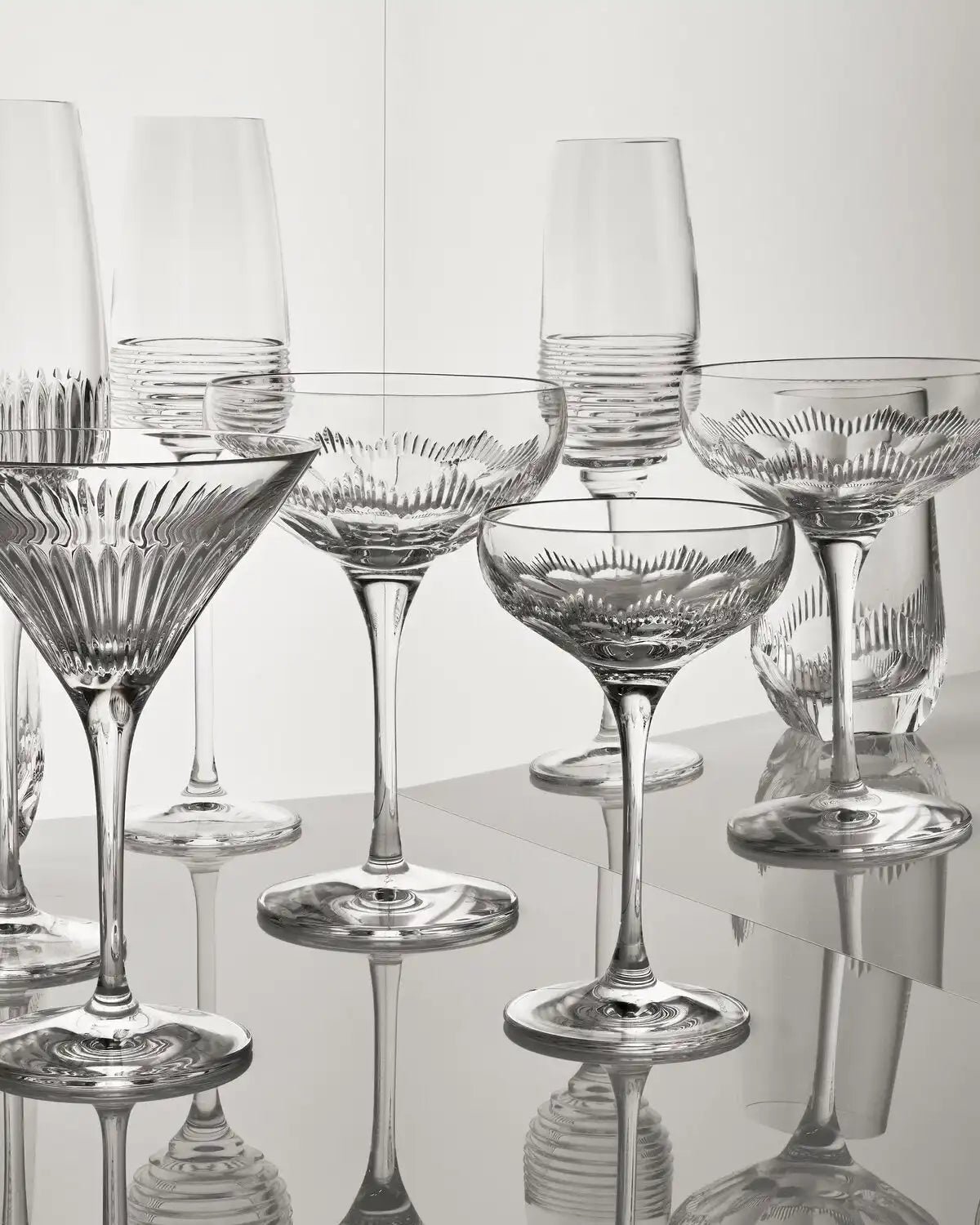 Mixology Coupe Large, Set of 4 Mixed