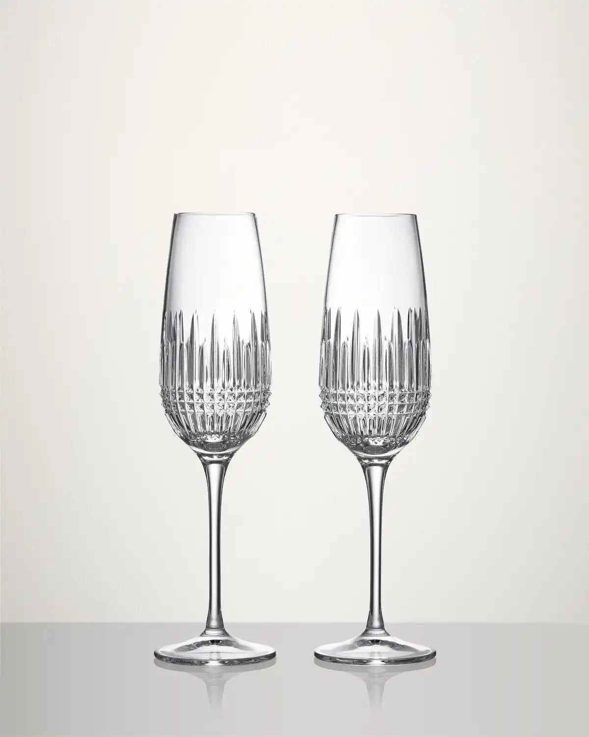 Lismore Diamond Flute, Set of 2