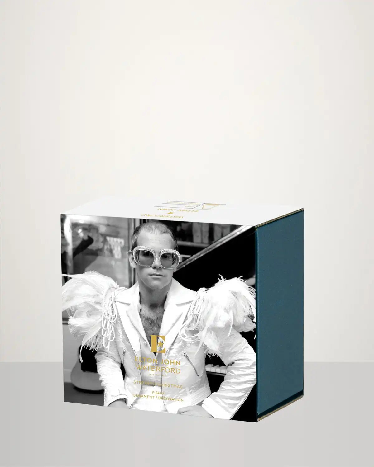 Christmas Elton John Piano Ornament