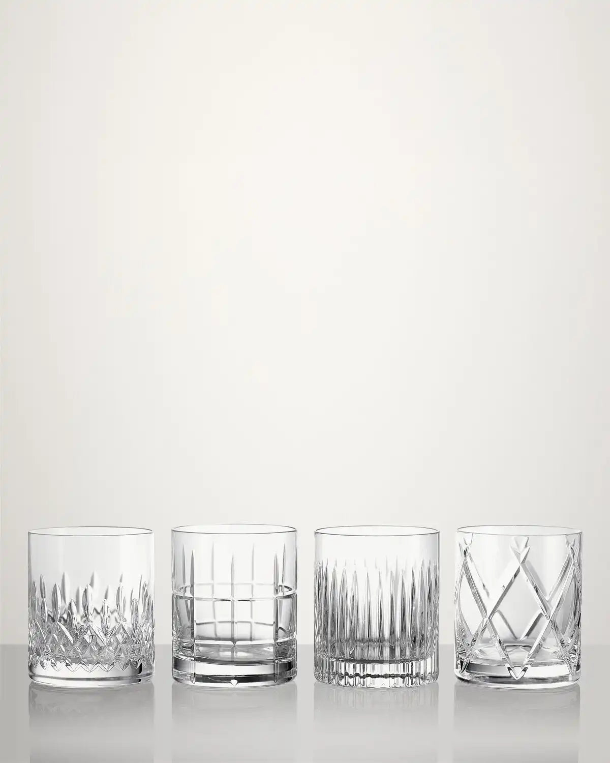 Short Stories Double Old Fashioned, Set of 4 Mixed