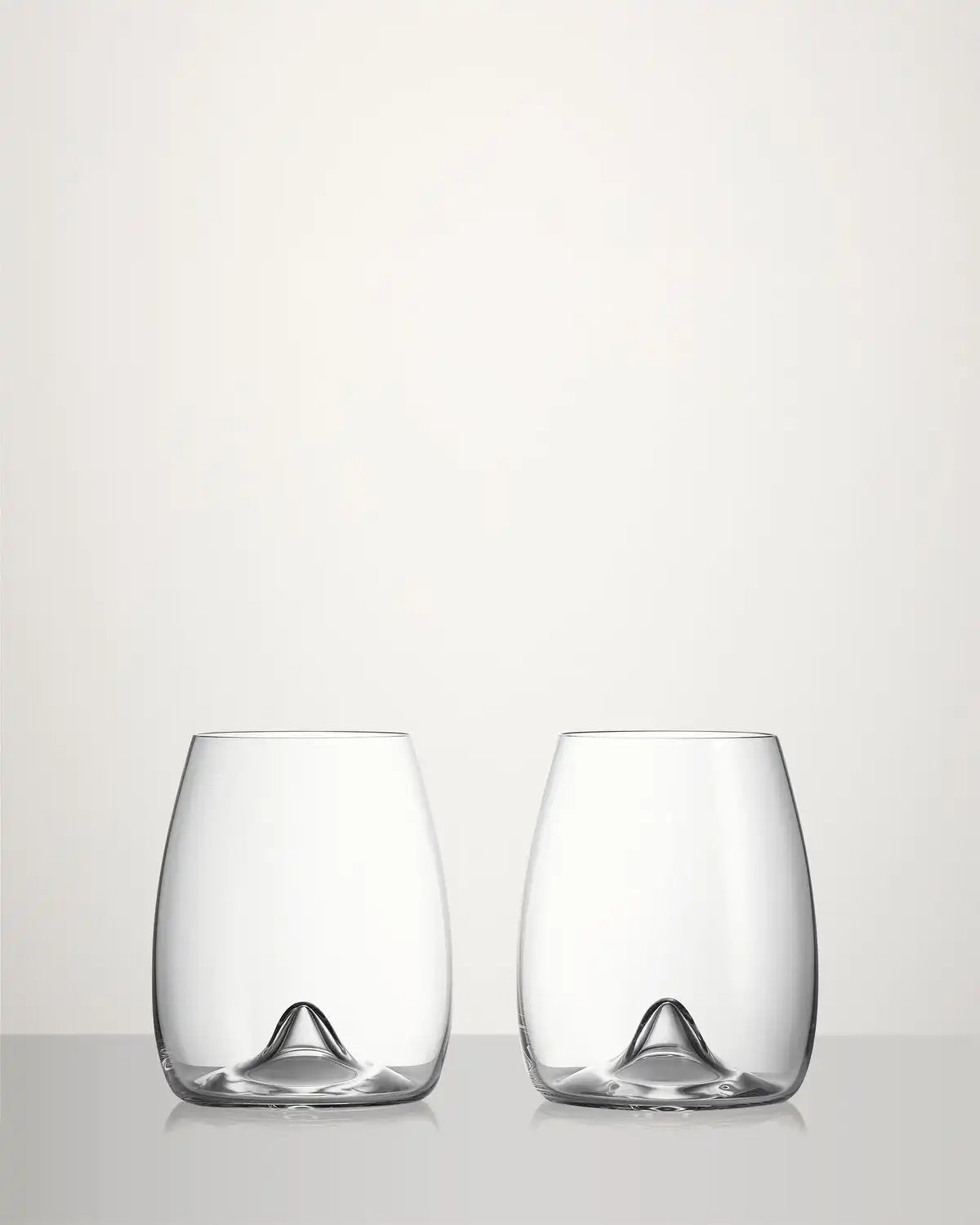 Elegance Stemless Wine Glass, Set of 2
