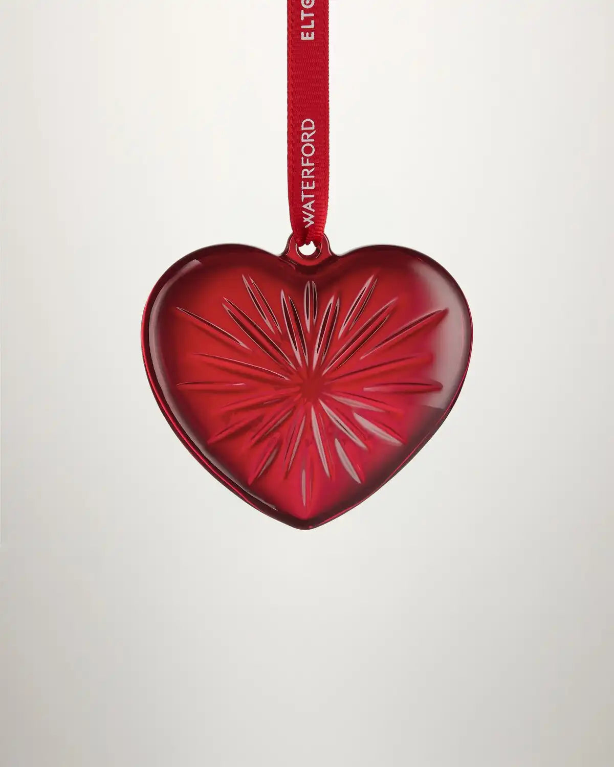 Christmas Elton John AIDS Foundation Red Heart Ornament
