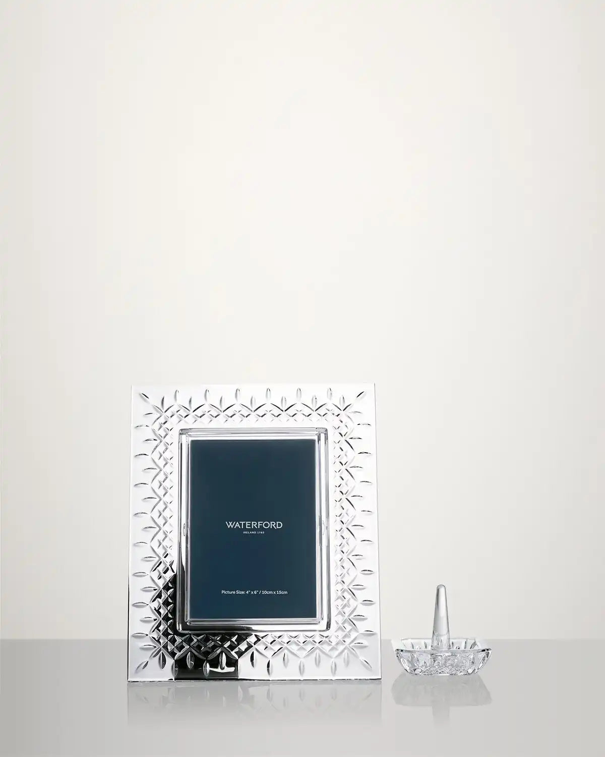 Lismore Picture Frame 4x6 & Ring Holder