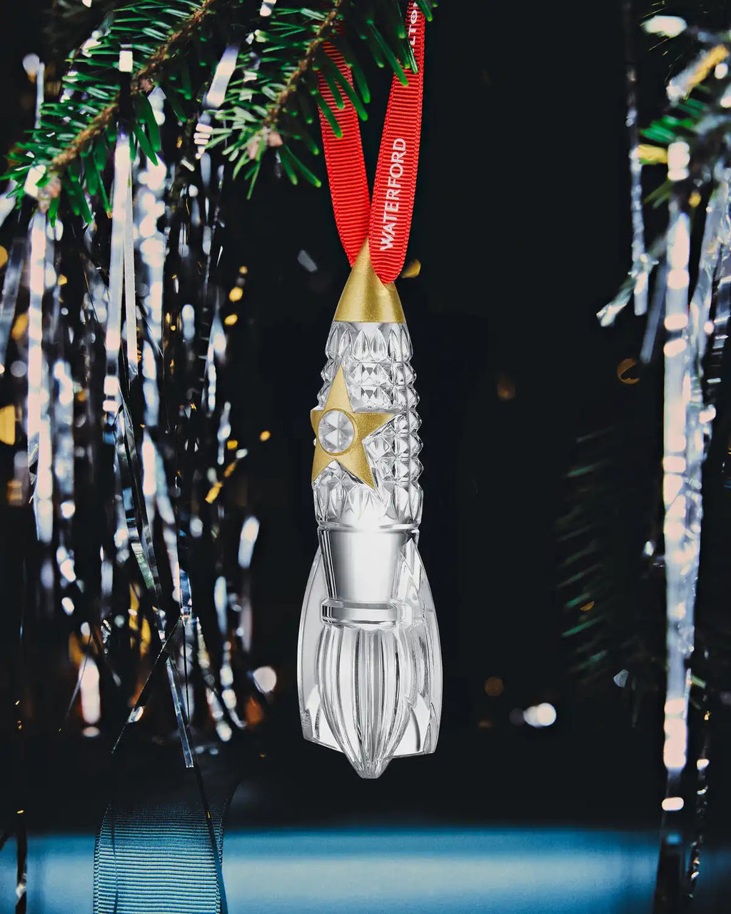 Christmas Elton John Rocket Ornament