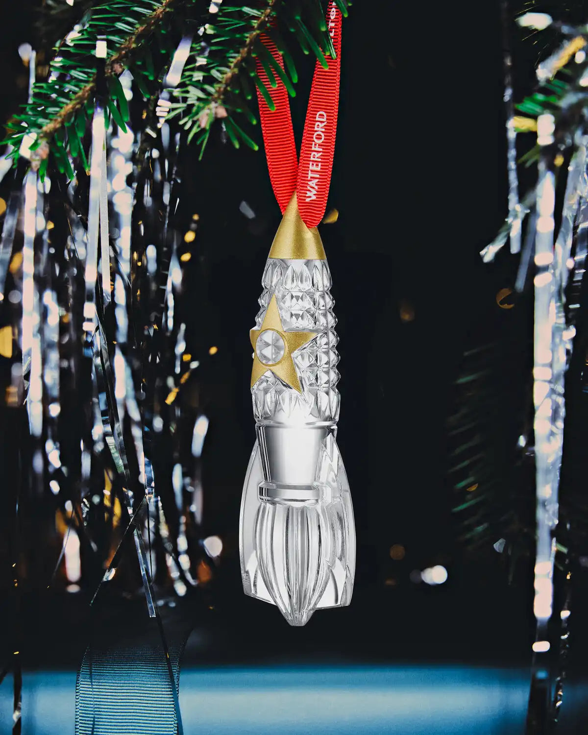Christmas Elton John Rocket Ornament