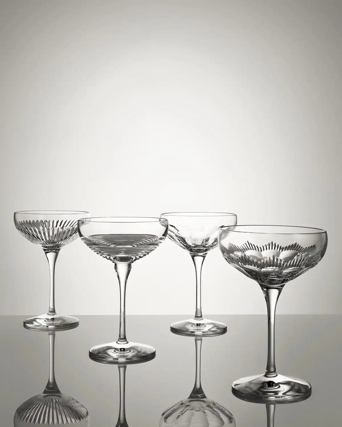 Mixology Coupe Large, Set of 4 Mixed