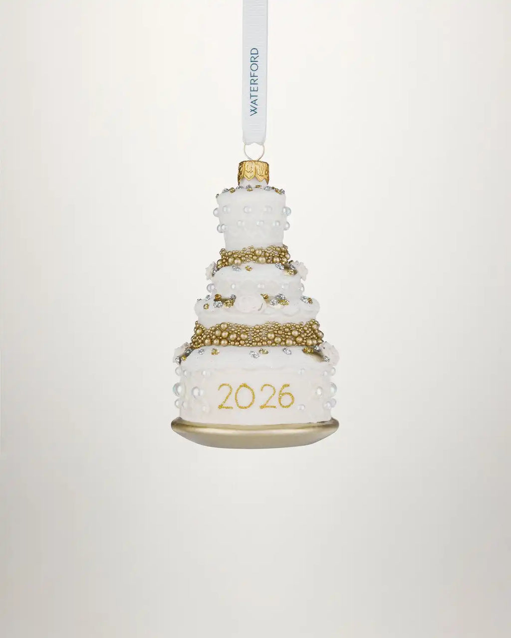 Christmas Holiday Heirlooms Wedding Cake Ornament