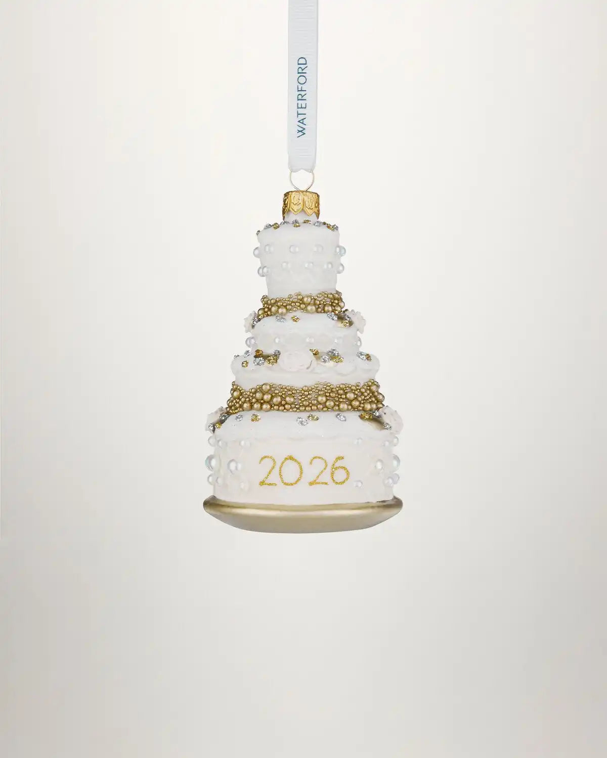Christmas Holiday Heirlooms Wedding Cake Ornament