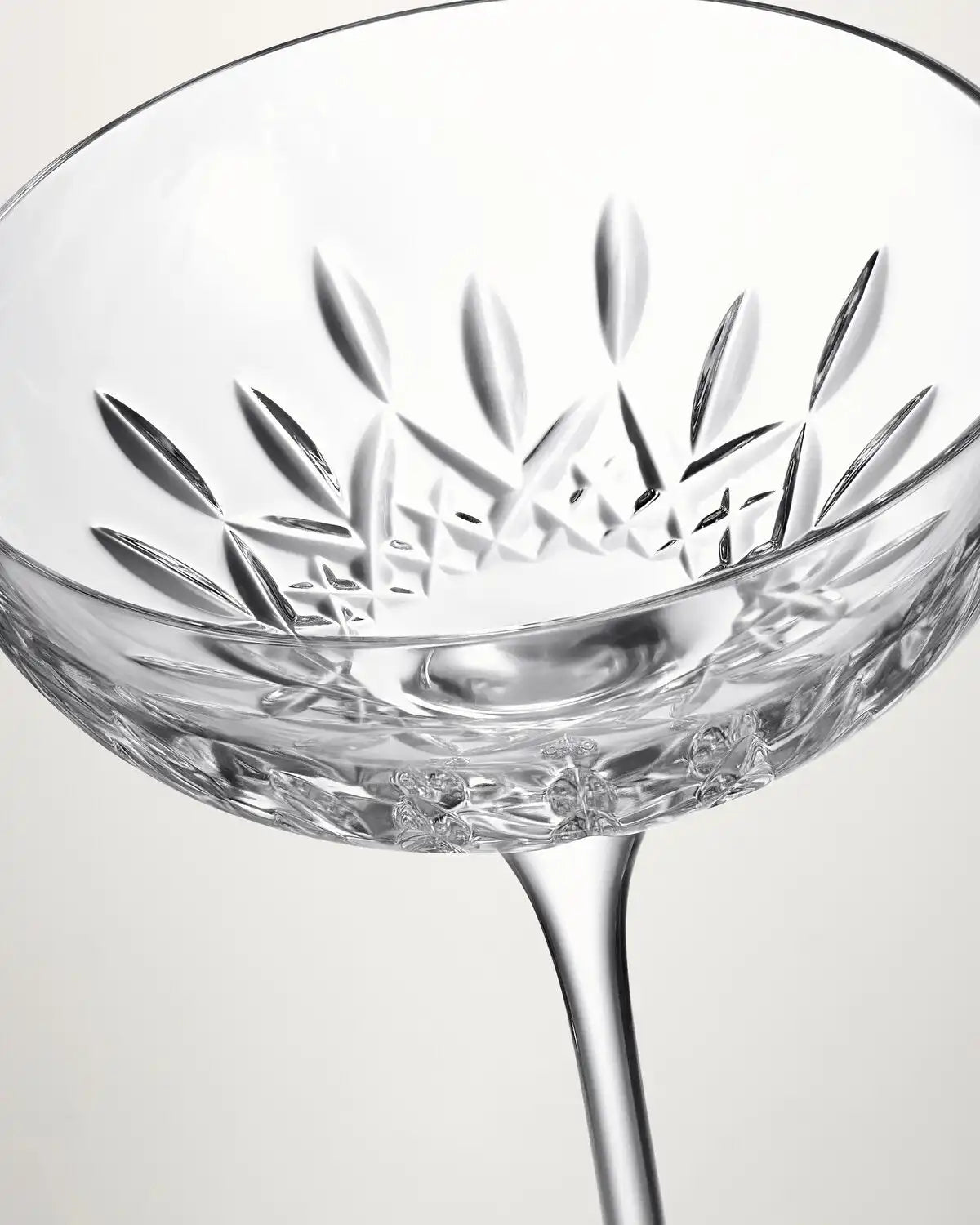 Lismore Essence Champagne Saucer, Set of 2