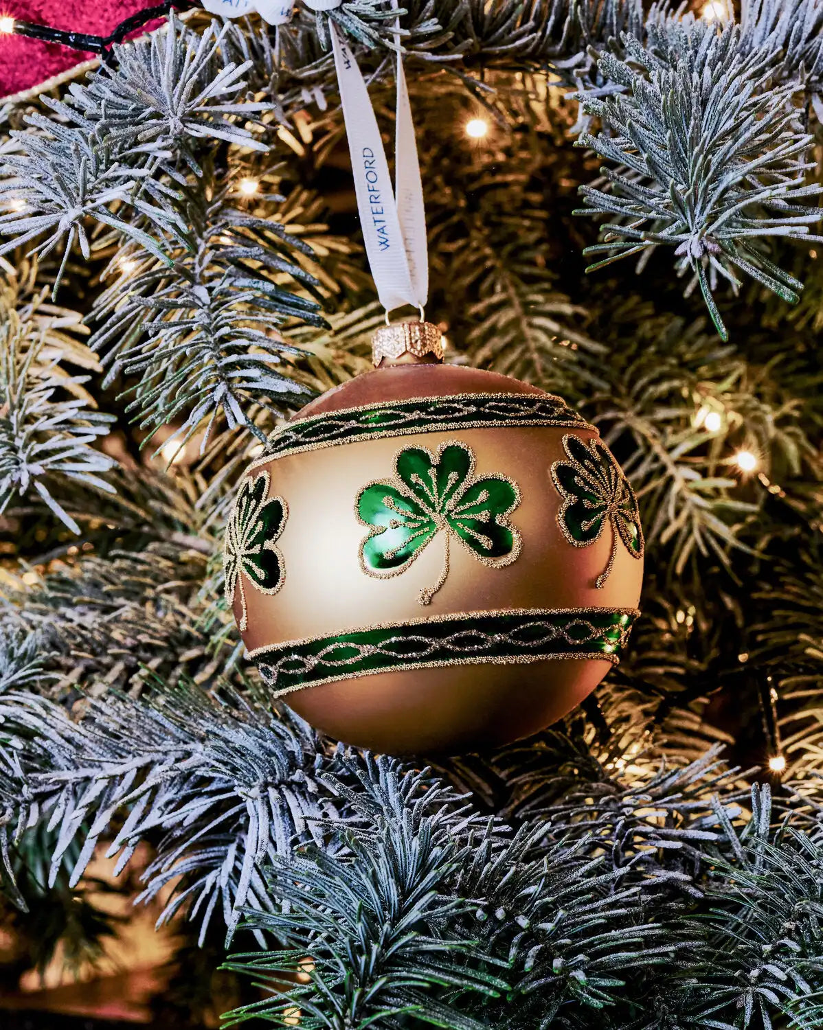 Christmas Emerald Shamorock Bauble