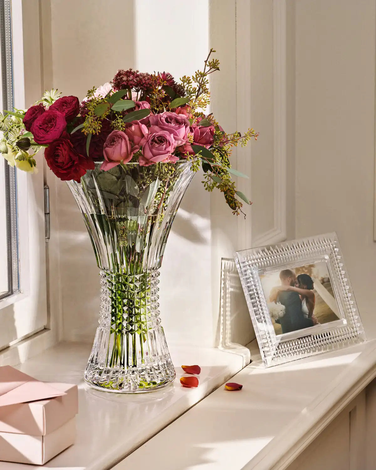 Lismore Diamond Vase