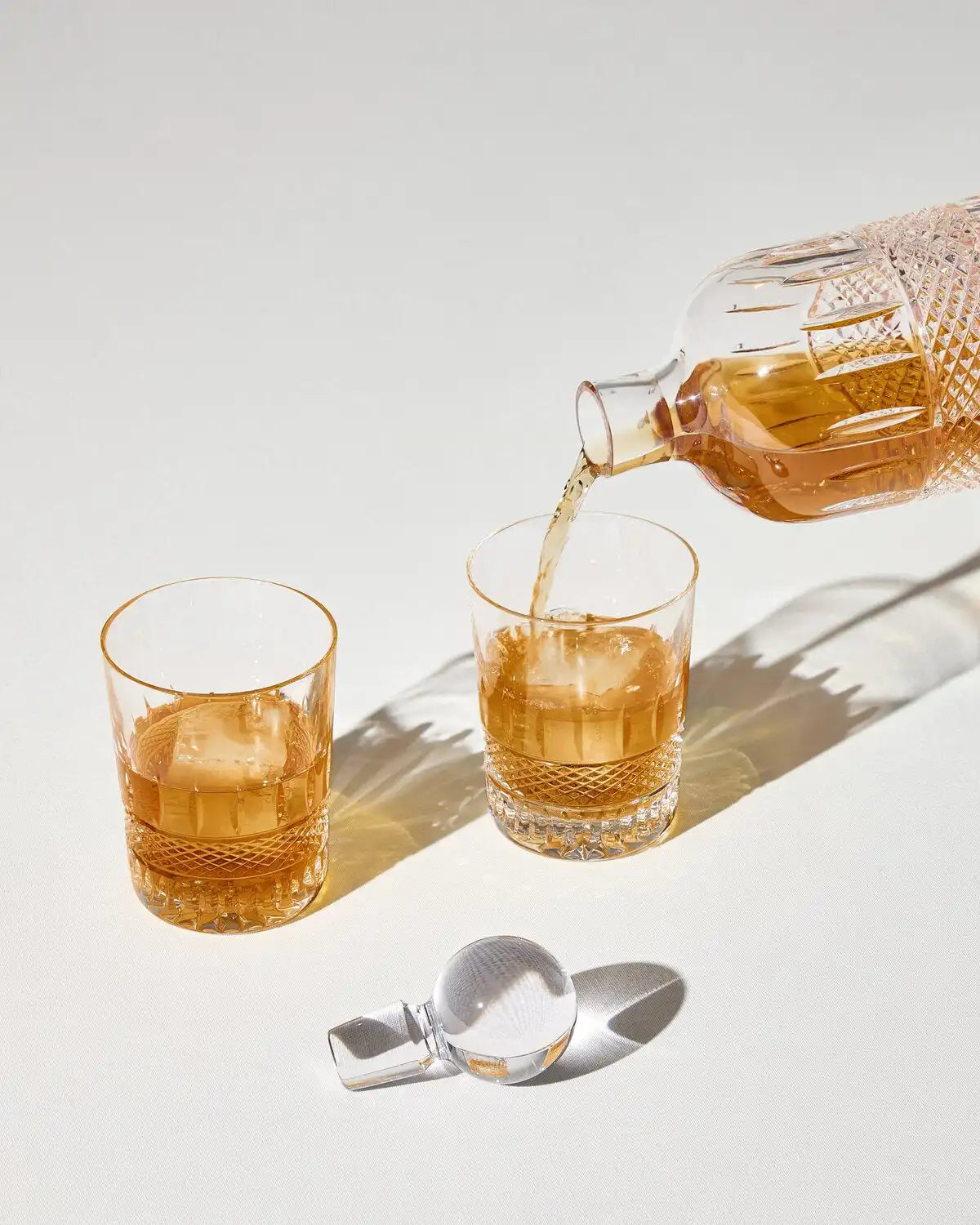 Irish Lace Decanter Set