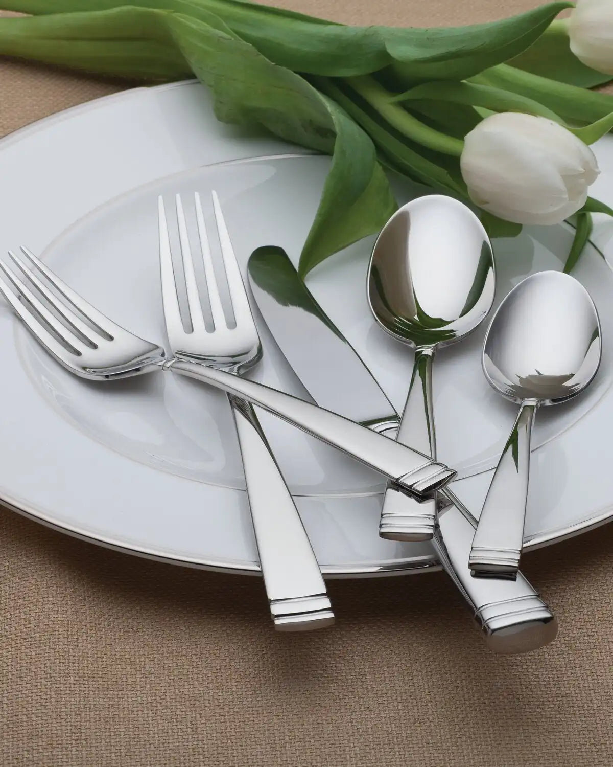 Conover Stainless 65-Piece Flatware Set