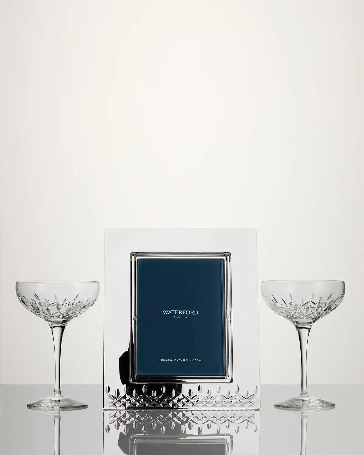 Lismore Essence 5x7 Picture Frame & Coupes, Set of 2