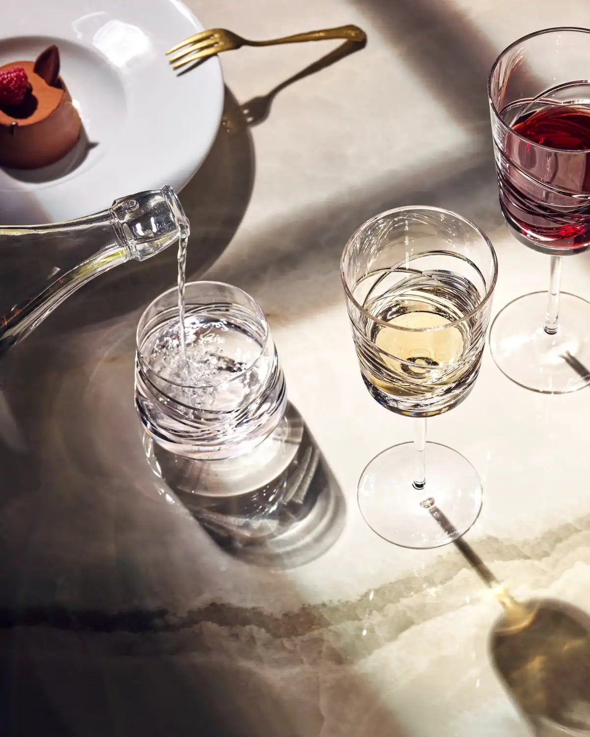 Aran White Wine, Set of 2