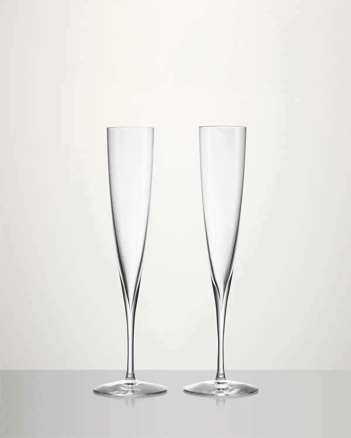Elegance Champagne Trumpet Flute, Set of 2