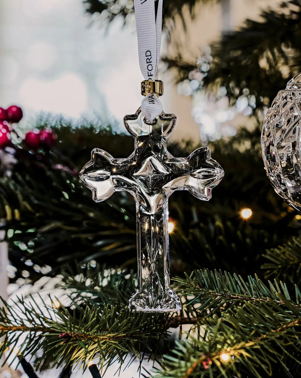 Christmas Annual Cross Ornament 2026