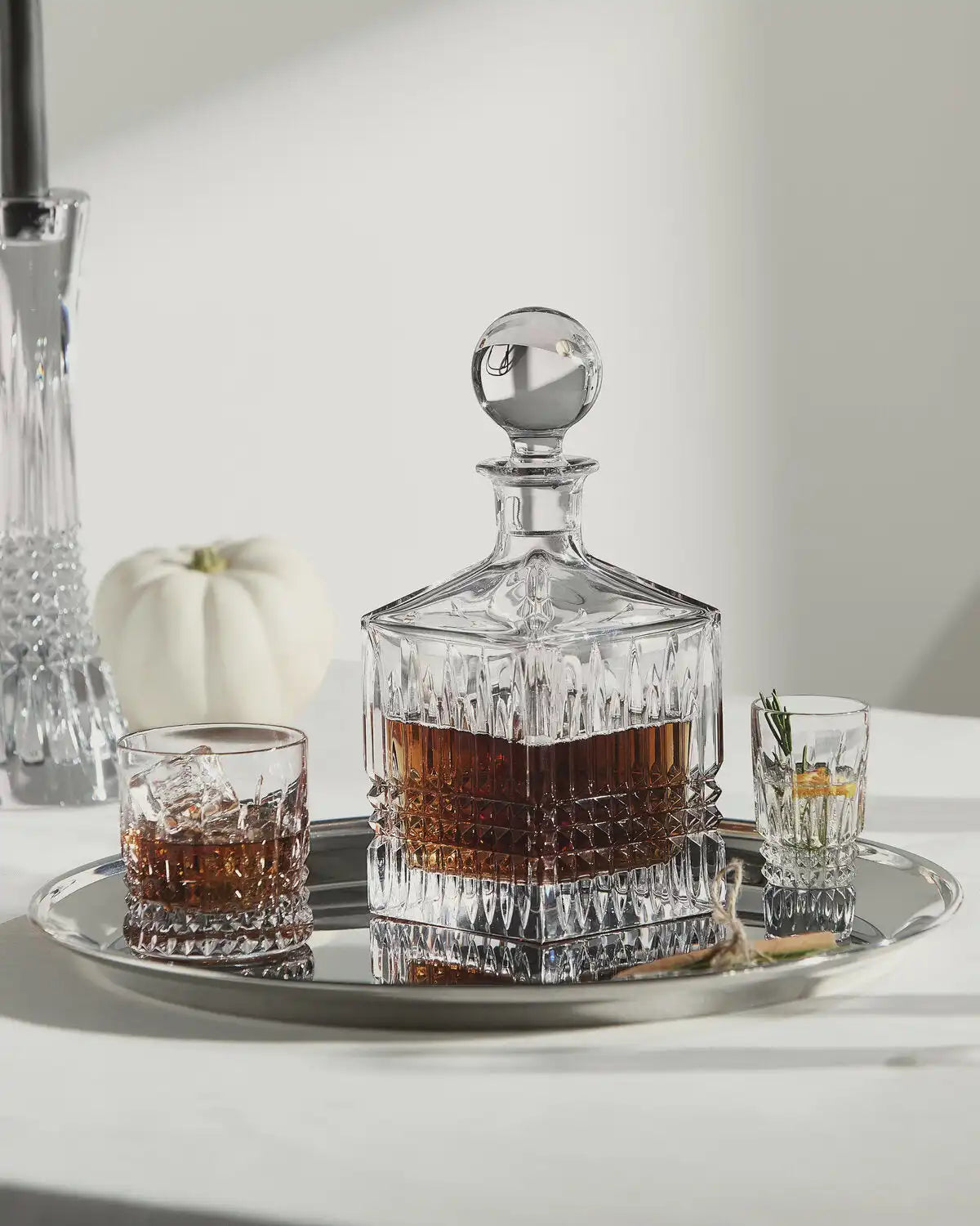 Lismore Diamond Square Decanter