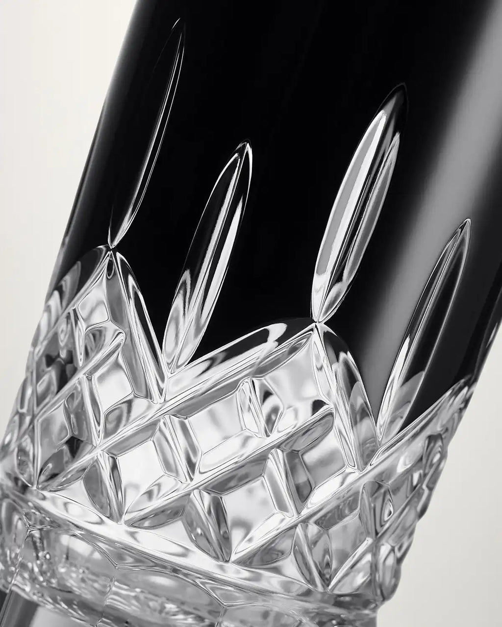 Lismore Black Highball, Set of 2
