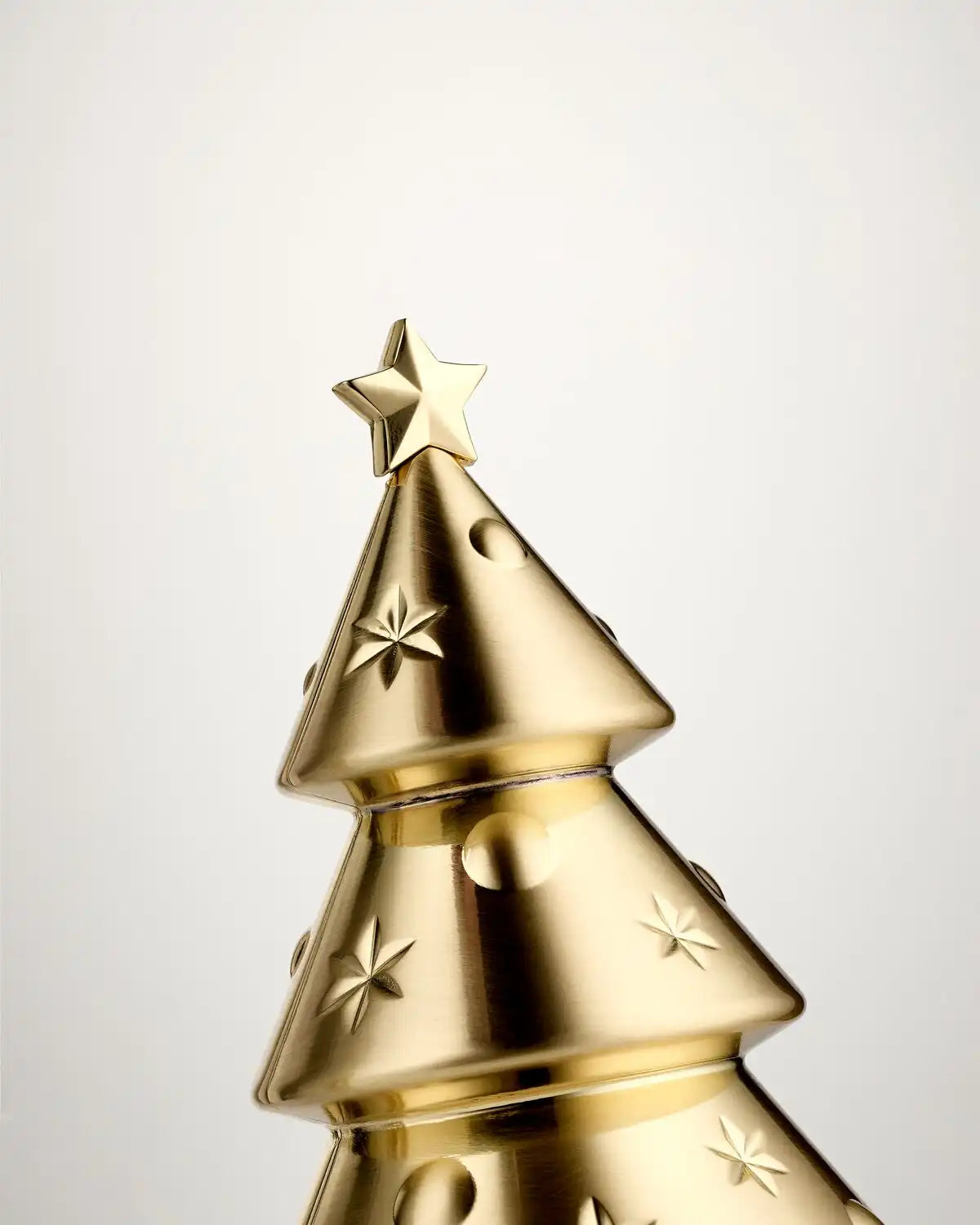 Christmas Standing Tree Golden Medium