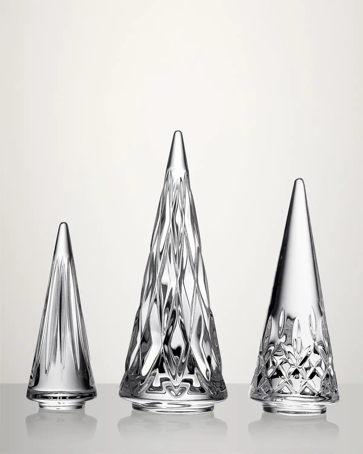 Christmas Standing Trees, Set of 3