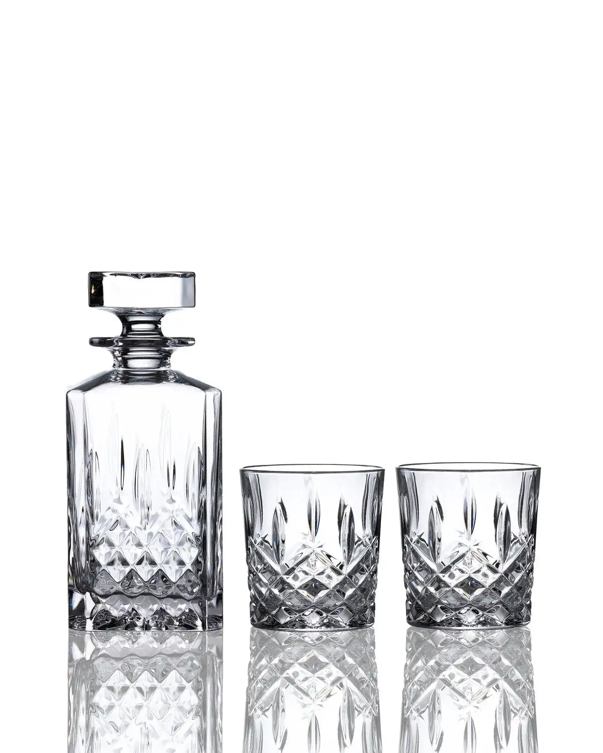 Marquis Markham Double Old Fashioned, Set of 2 & Square Decanter