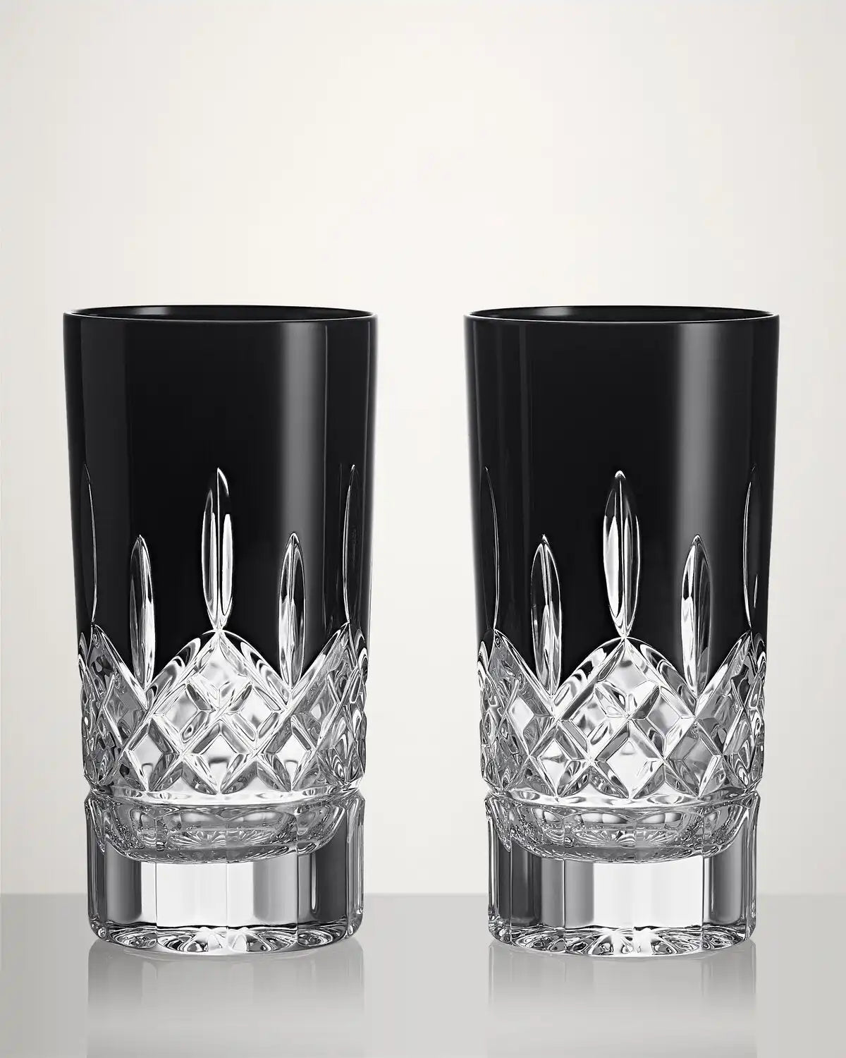 Lismore Black Highball, Set of 2