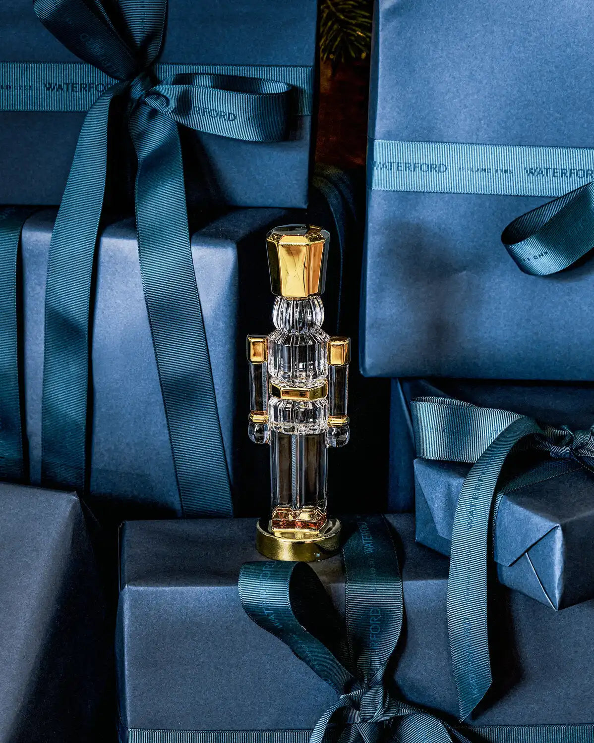 Christmas Standing Nutcracker Gilded