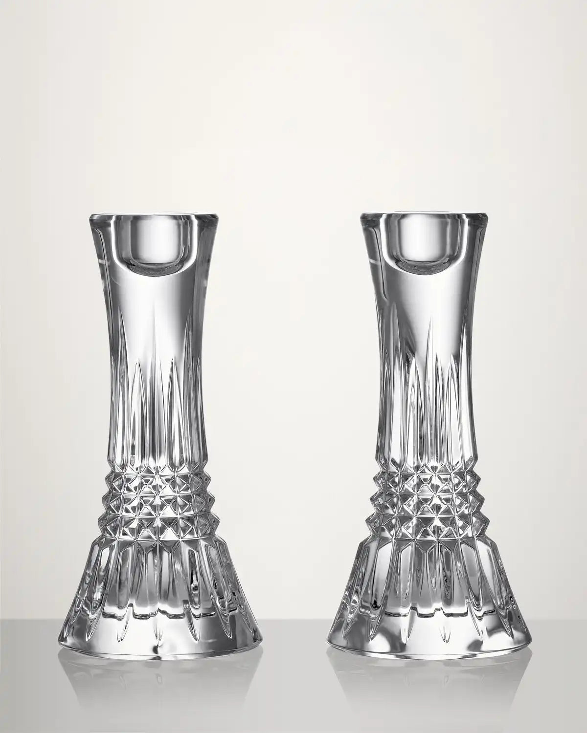 Lismore Diamond Candlestick, Set of 2