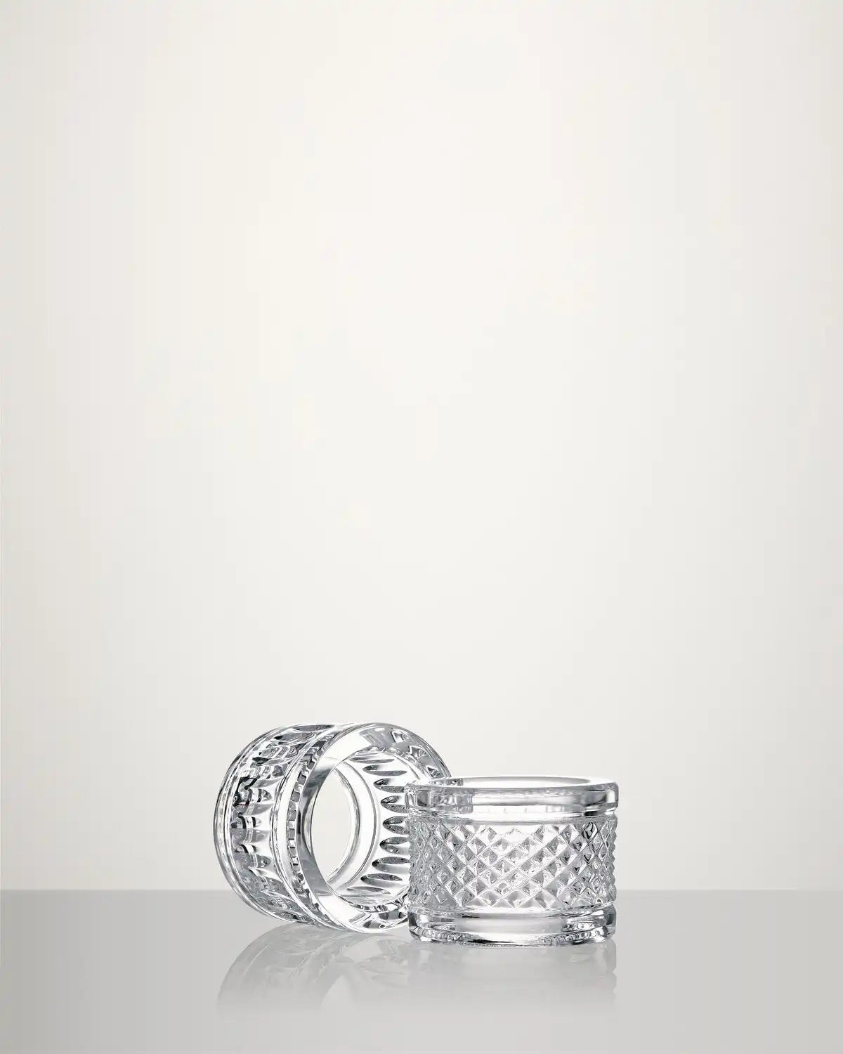 Irish Lace Napkin Rings, Set of 2