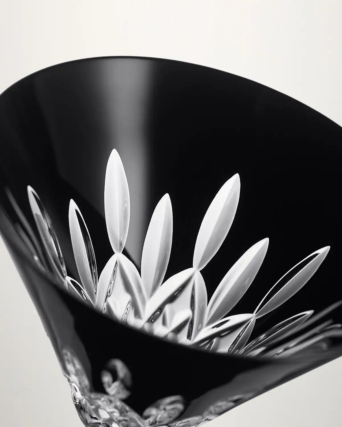Lismore Black Martini, Set of 2