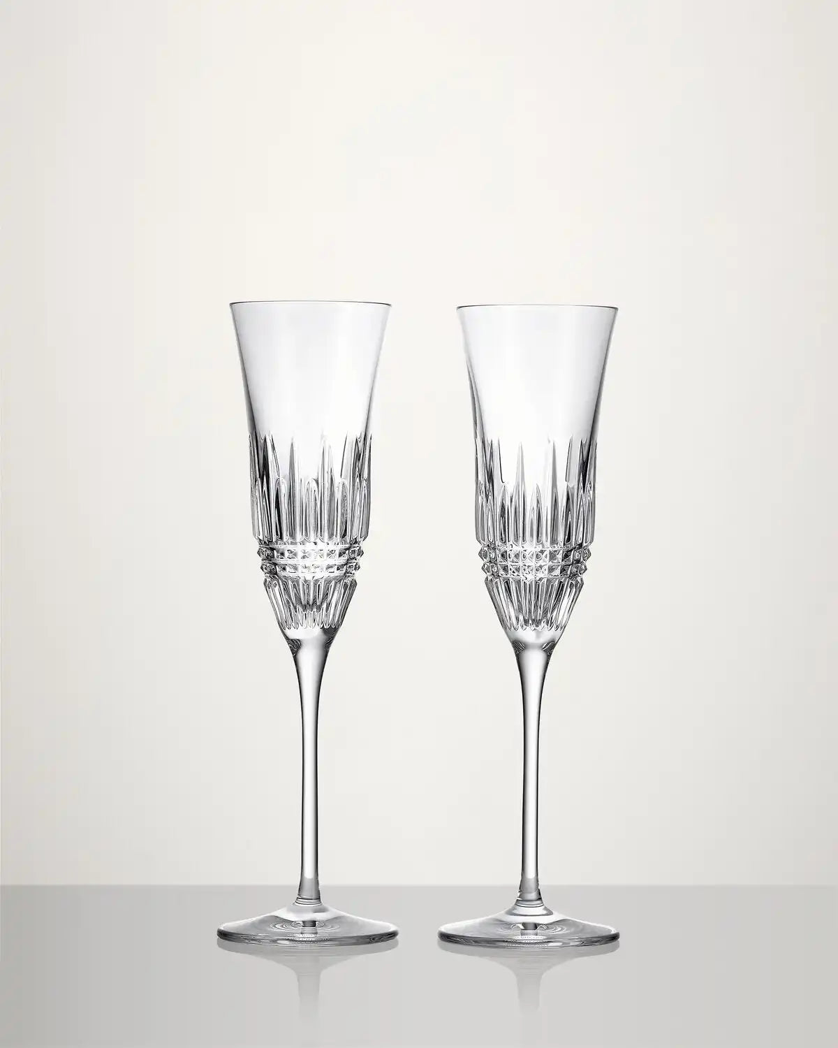 Lismore Diamond Essence Champagne Flute, Set of 2