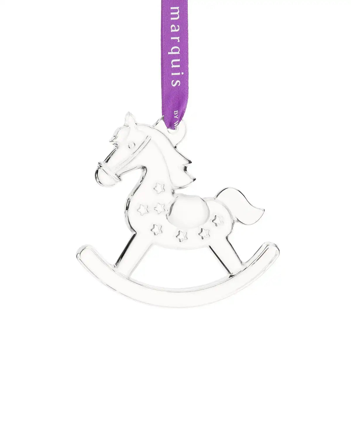 Christmas Marquis Rocking Horse Ornament